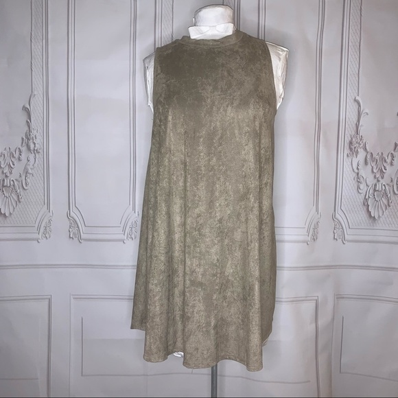 Suede swing dress - Picture 3 of 5